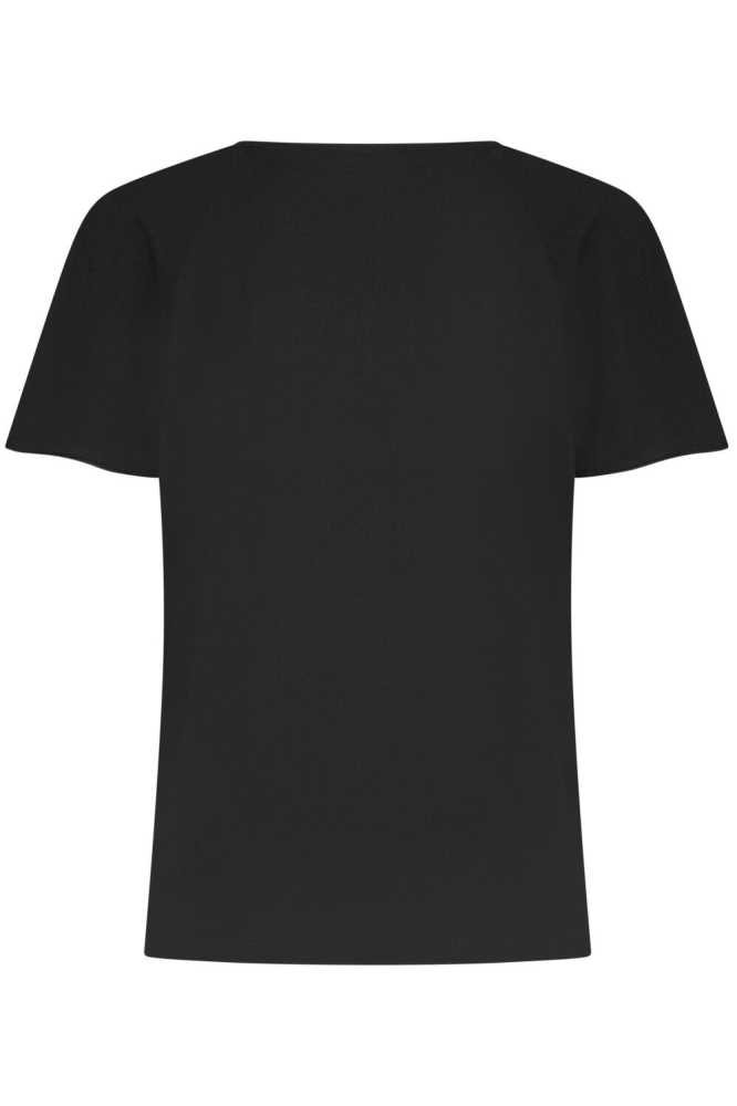 ZOEY T SHIRT L24 375 2519 BLACK